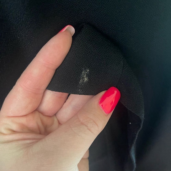 Sl FASHIONS | Vintage Women's Blue & Beige Rayon Top & Dress 2 Piece Set 16WP - Picture 8 of 16